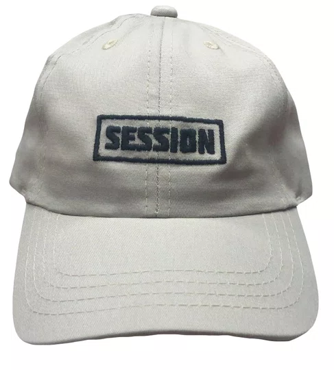 Boné Aba Curva Session Front Logo - Bege