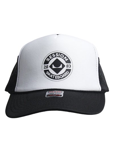 Boné Aba Curva Session Otto Skateboard - Preto/Branco