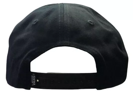 Boné Aba Curva Vans Drop V Logo - Preto