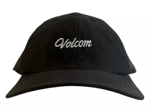 Boné Aba Curva Volcom Cursive - Preto