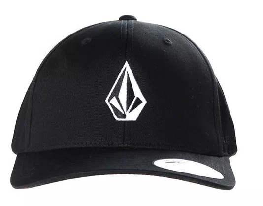 Boné Aba Curva Volcom Full Stone - Preto
