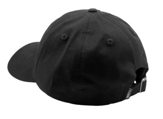 Boné Aba Curva Wats Six Panel Allblack Tag - Preto
