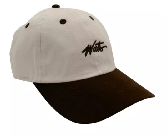 Boné Aba Curvo Wats Dad Hat Tag - Bege/Marrom