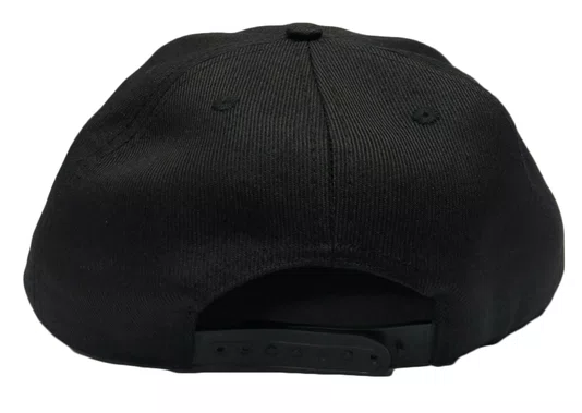 Boné Aba Reta 90's Skateboard Cam - Preto
