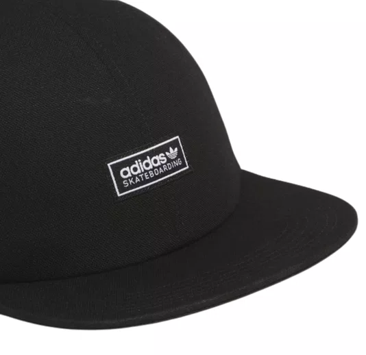 Boné Aba Reta Adidas Low Skate - Preto