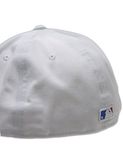 Boné Aba Reta Fechado New Era Yankees- Branco