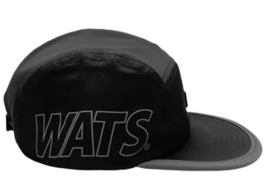 Boné Aba Reta Five Panel Outline - Preto