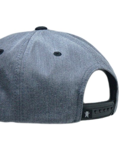 Boné Aba Reta Grizzly Og Bear Unstructured - Cinza/Preto