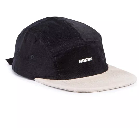 Boné Aba Reta Hocks Ruas - Preto/Marrom