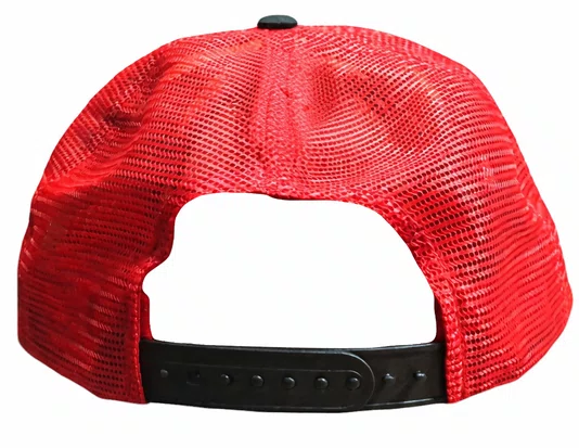 Boné Aba Reta Independent Trucker - Branco/Vermelho