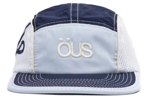 Boné Aba Reta Ous 5 Panel Fili - Azul