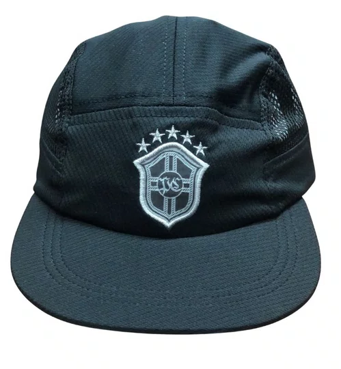 Boné Aba Reta Plano C 6 Panel Legacy - Preto