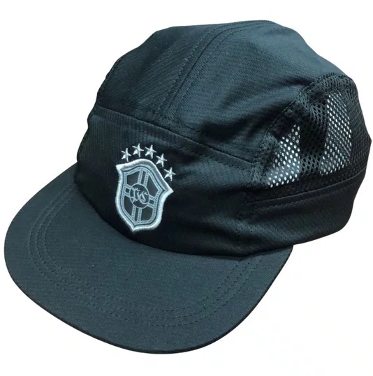 Boné Aba Reta Plano C 6 Panel Legacy - Preto