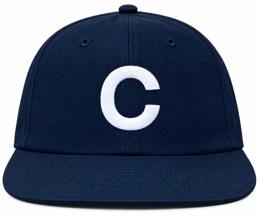 Boné Aba Reta Plano C 6 Panel Strapback - Marinho