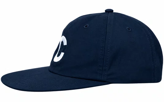 Boné Aba Reta Plano C 6 Panel Strapback - Marinho
