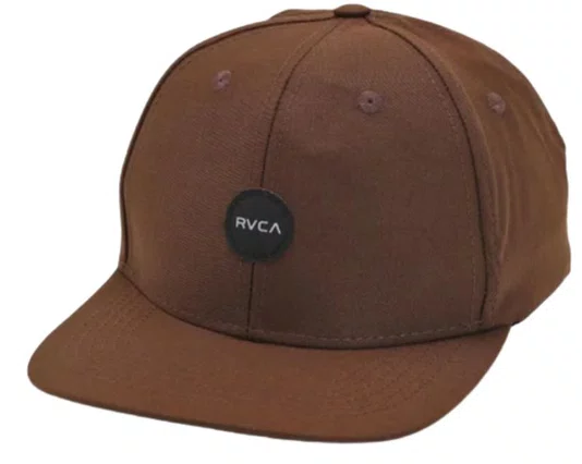 Boné Aba Reta Rvca Circle Snapback - Marrom