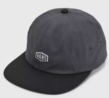 Boné Aba Reta Vans Hex Logo Jockey - Preto