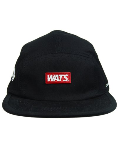 Boné Aba Reta Wats 5 Panel Tag - Preto