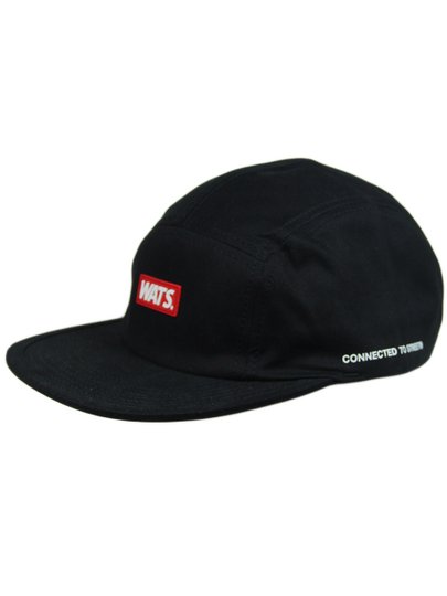 Boné Aba Reta Wats 5 Panel Tag - Preto