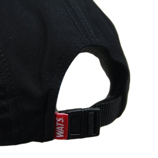 Boné Aba Reta Wats 5 Panel Tag - Preto