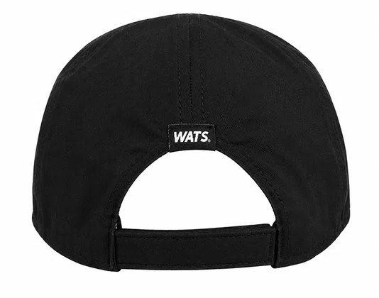 Boné Aba Reta Wats Dad Hat Dupla Face - Preto