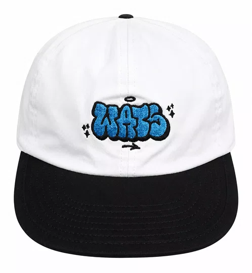 Boné Aba Reta Wats Dad Hat Dupla Face - Preto