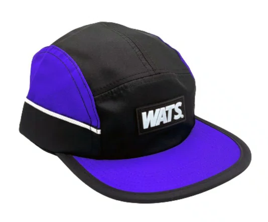 Boné Aba Reta Wats Five Panel Colors - Preto/Roxo