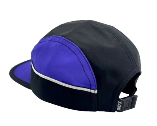Boné Aba Reta Wats Five Panel Colors - Preto/Roxo