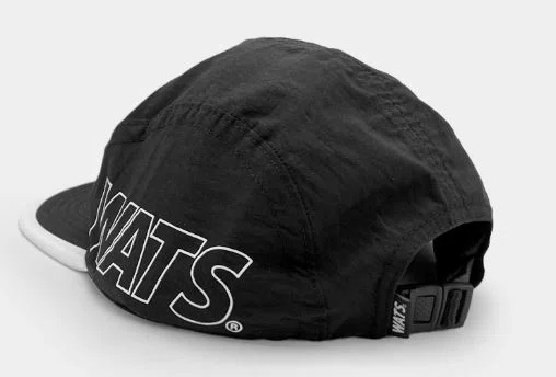 Boné Aba Reta Wats Five Panel Outline - Preto