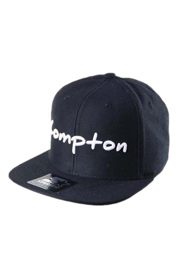 Boné Compton 6G Basic Life II Aba-Reta - Preto