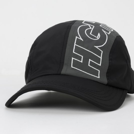 Boné High 4 Panel Outline Logo - Preto/Cinza