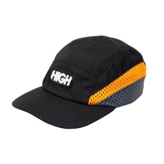 Boné High 5 Panel Double Mesh - Preto