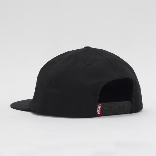 Boné High 6 Panel Bones - Preto