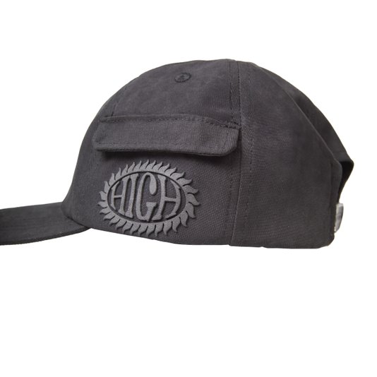 Boné High 6 Panel Daystar - Preto