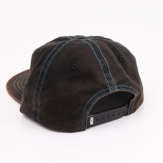 Boné High 6 Panel Logo - Preto