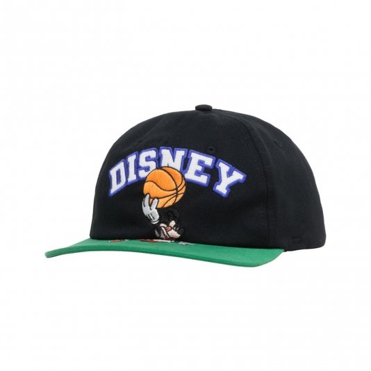 Boné High x Disney 6 Panel Basketball - Preto/Verde