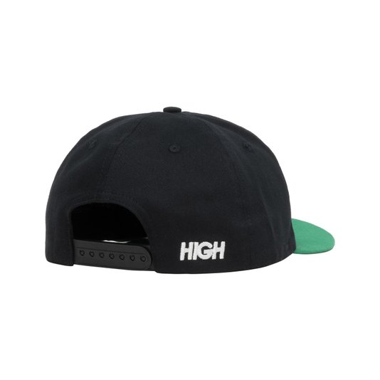 Boné Aba Curva High x Disney 6 Panel Basketball - Preto/Verde