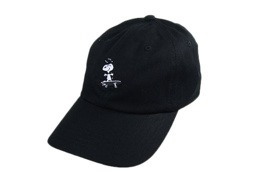 Boné Huf Snoopy SK8 - Preto