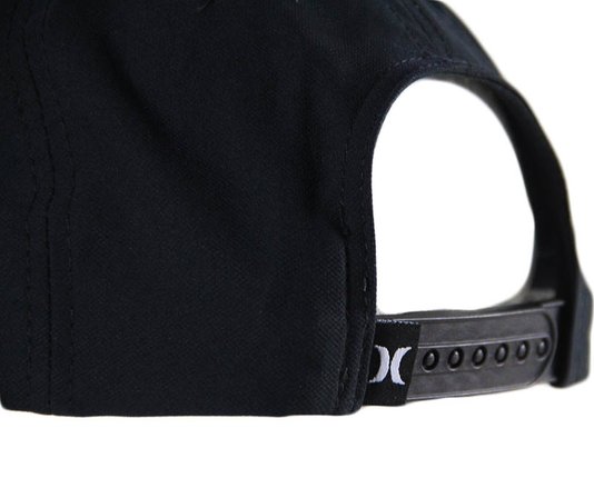 Boné Hurley Icon Aba-Curva - Preto/Azul