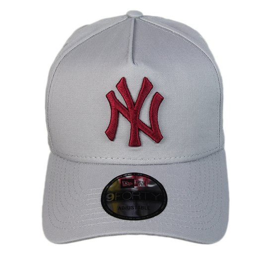 Boné Masculino New Era 940 Of Allover Snap Back Aba Curva - Preto