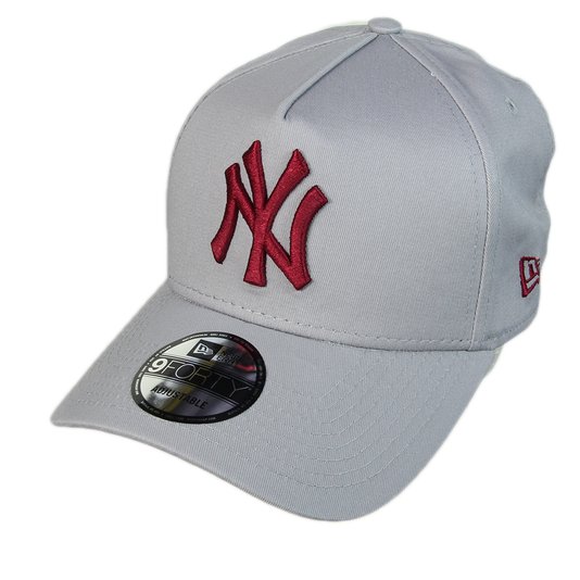 Boné Masculino New Era 940 Of Allover Snap Back Aba Curva - Preto