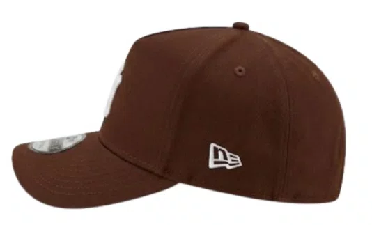 Boné Aba Curva New Era League Eframe Los Angeles Dodgers - Marrom