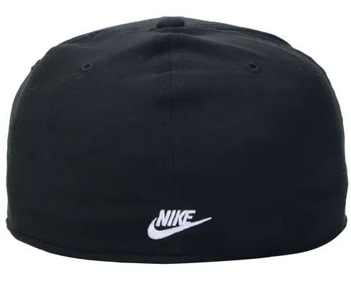 Boné Nike Unissex SB Classic99 Fechado logo bordado e respirável - Preto