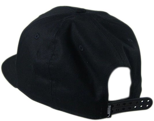 Boné Puma Colourblock Aba Reta Snapback - Black