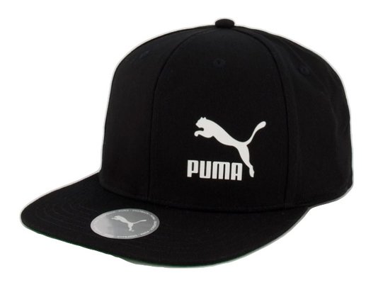 Boné Puma Colourblock Aba Reta Snapback - Black