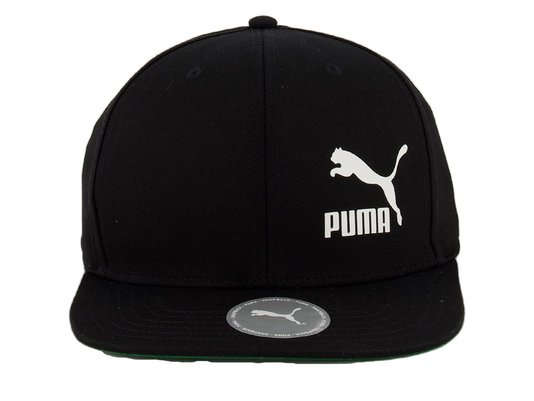 Boné Puma Colourblock Aba Reta Snapback - Black