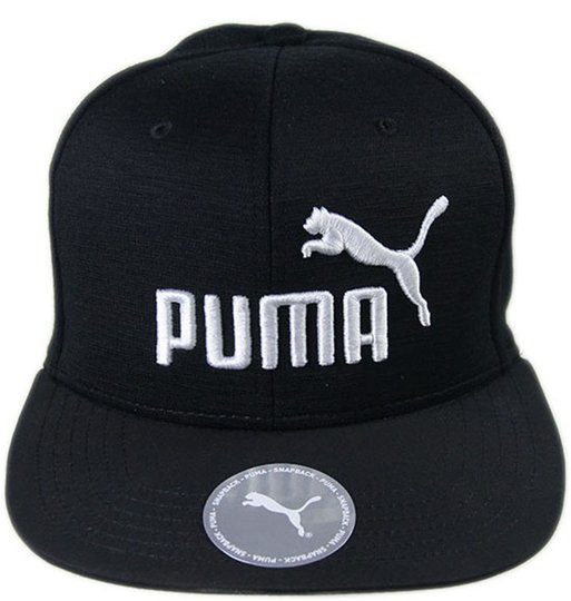Boné Puma Flatbrim Aba-Reta - Preto