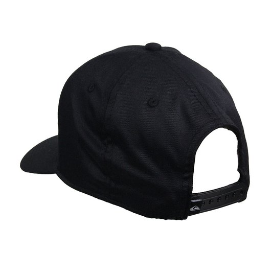 Boné Quiksilver Decades Aba-Curva - Preto