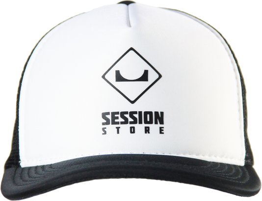Boné Session Logoo 2021 - Branco/Preto