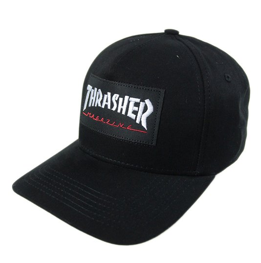 Boné Thrasher Logo Patch - Preto